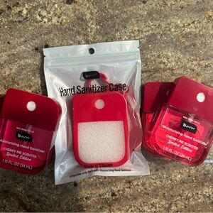 Cherry Pie Hand Sanitizer bundle and case